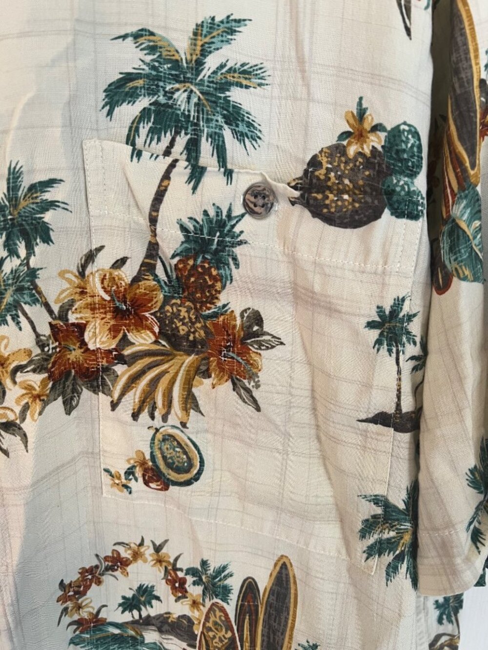 Batik Bay Hawaiian Shirt XXL Tropical Print Short Sleeve Button Down - Picture 3 of 9